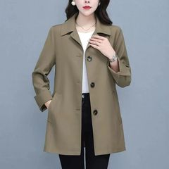 风衣女小个子2025春秋新款宽松外套休闲显瘦上衣潮