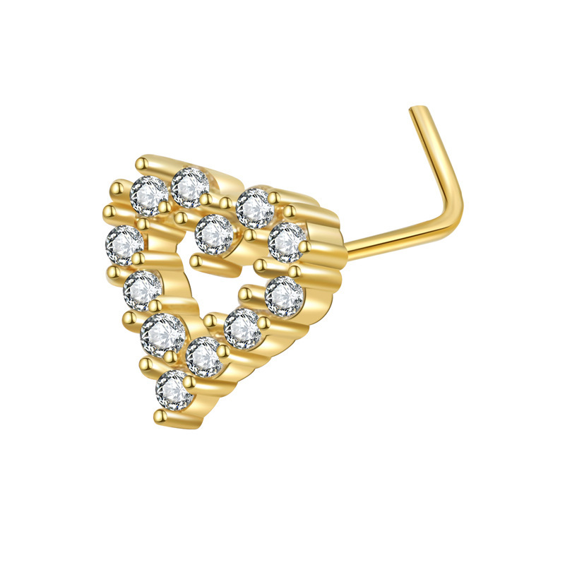 Piercing naso cuore con zircone e occhio di demone_voghion.com