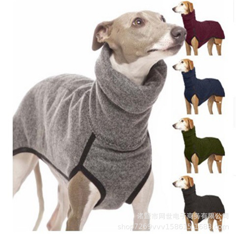 Nueva Ropa para Perros de Comercio Exterior, Traje de Color Sólido para Golden Retriever, Ropa para Perros de Estilo Europeo y Americano Popular, Venta al por Mayor de una Sola Pieza.