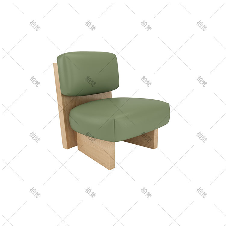 Silla casual modelo B (matcha verde)