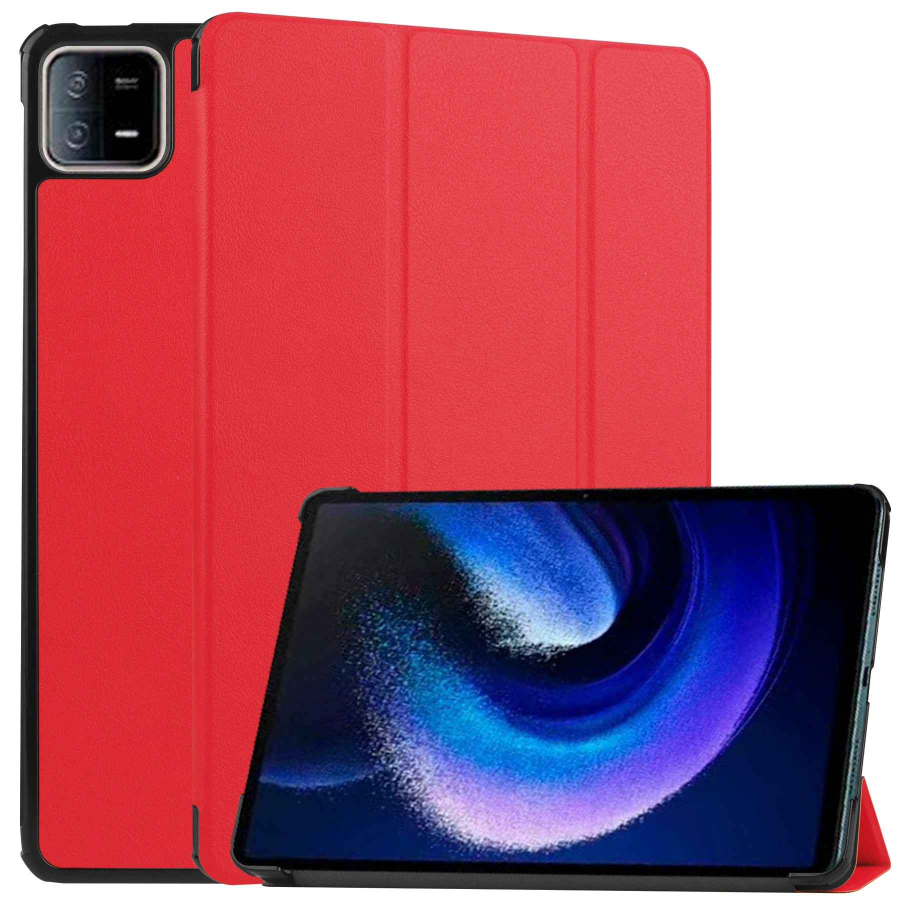 Применимый защитный чехол для планшета Xiaomi 6 2023 года, три процента скидки на Xiaomi Pad 6 2023, плоский кожаный чехол