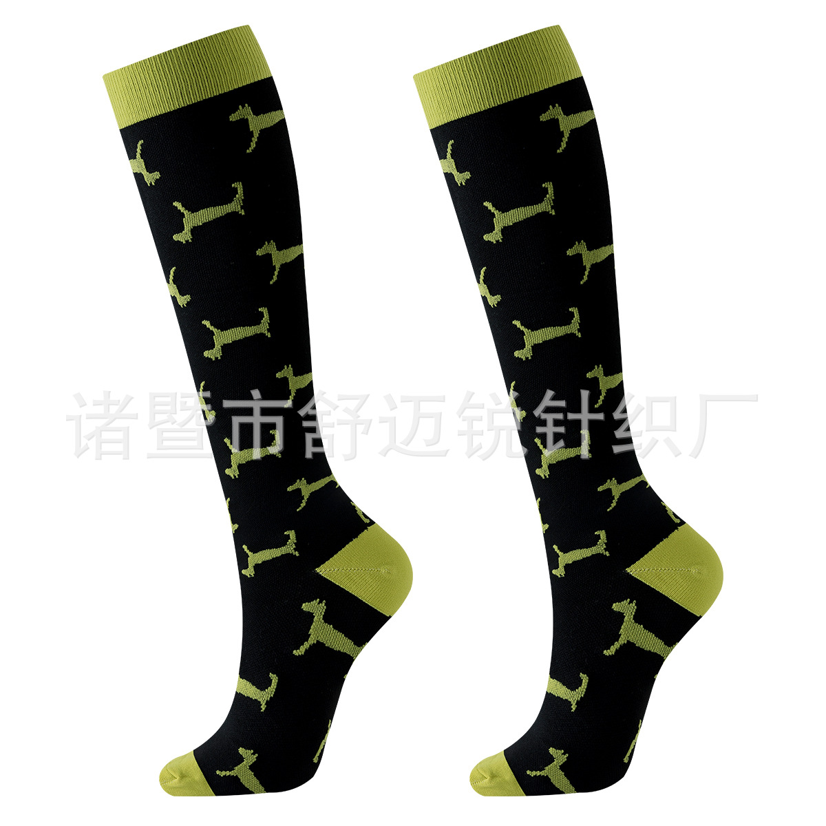 Calcetines de compresión de estilo animal calcetines de compresión de fábrica de nuevo tipo