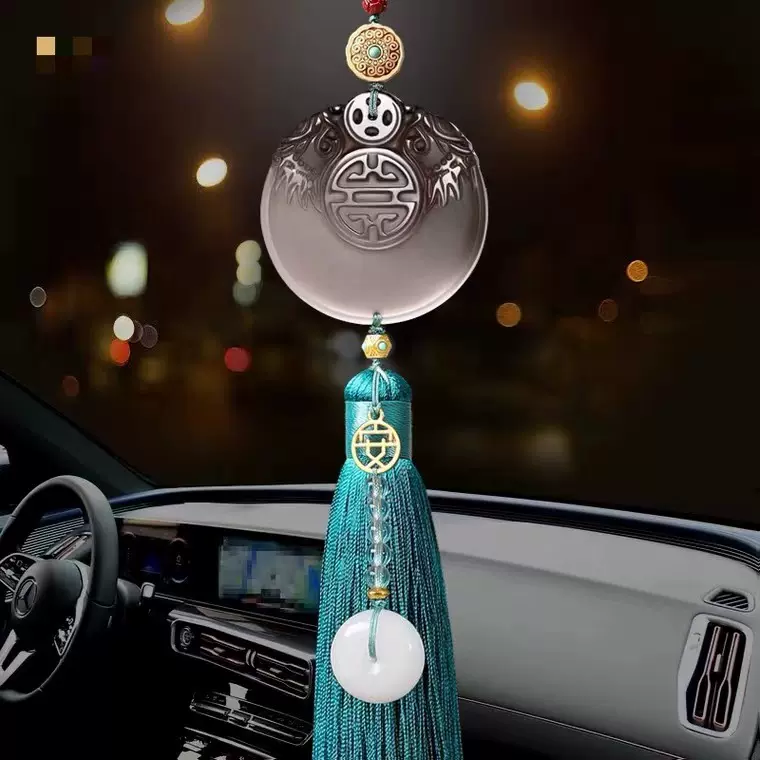 汽车挂件2021新款高档车载吊坠男车上装饰用品大全平安车内挂饰女