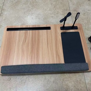Laptop Desk with USB Interface Laptop Desk with Small Light and Small Fan Laptop Desk Dormitory Home Writing Laptop Desk
