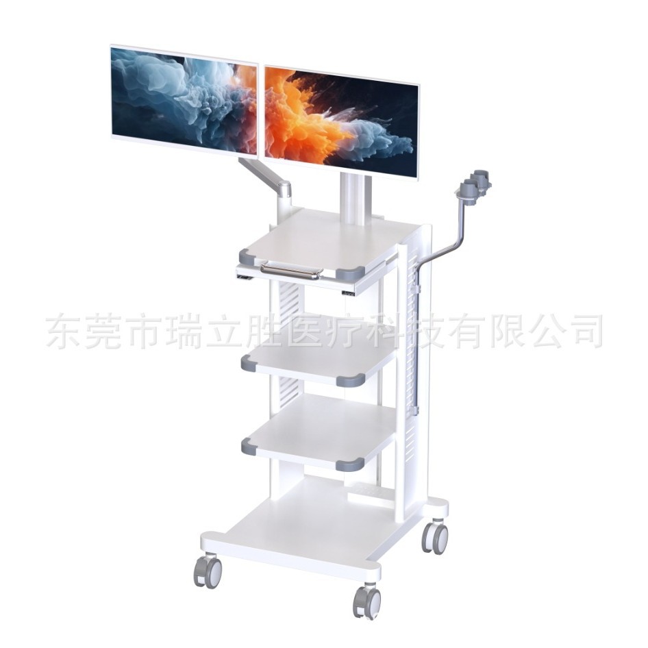 内窥镜推车腹腔镜宫腔镜台车耳鼻喉内镜台车 设备台车设备推车