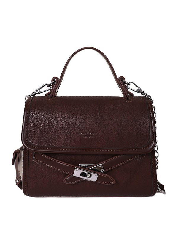 Bolso de tendencia transfronteriza 2026 retro nicho lujoso pequeño bolso de viaje simple mochila de hombro