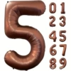 opp, 40", Кофейный, цифра 5