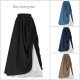 2022 European and American Cross Border Lace Lace Long Dress Double Layer Victorian Renaissance Dress