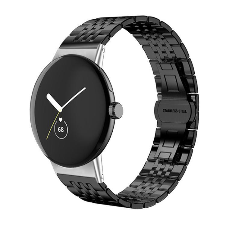 Xdfind Seven-Bead Solid Stainless Steel Watch Band Suitable for Google Pixel Watch 4 / 3 45Mm/Google Pixel