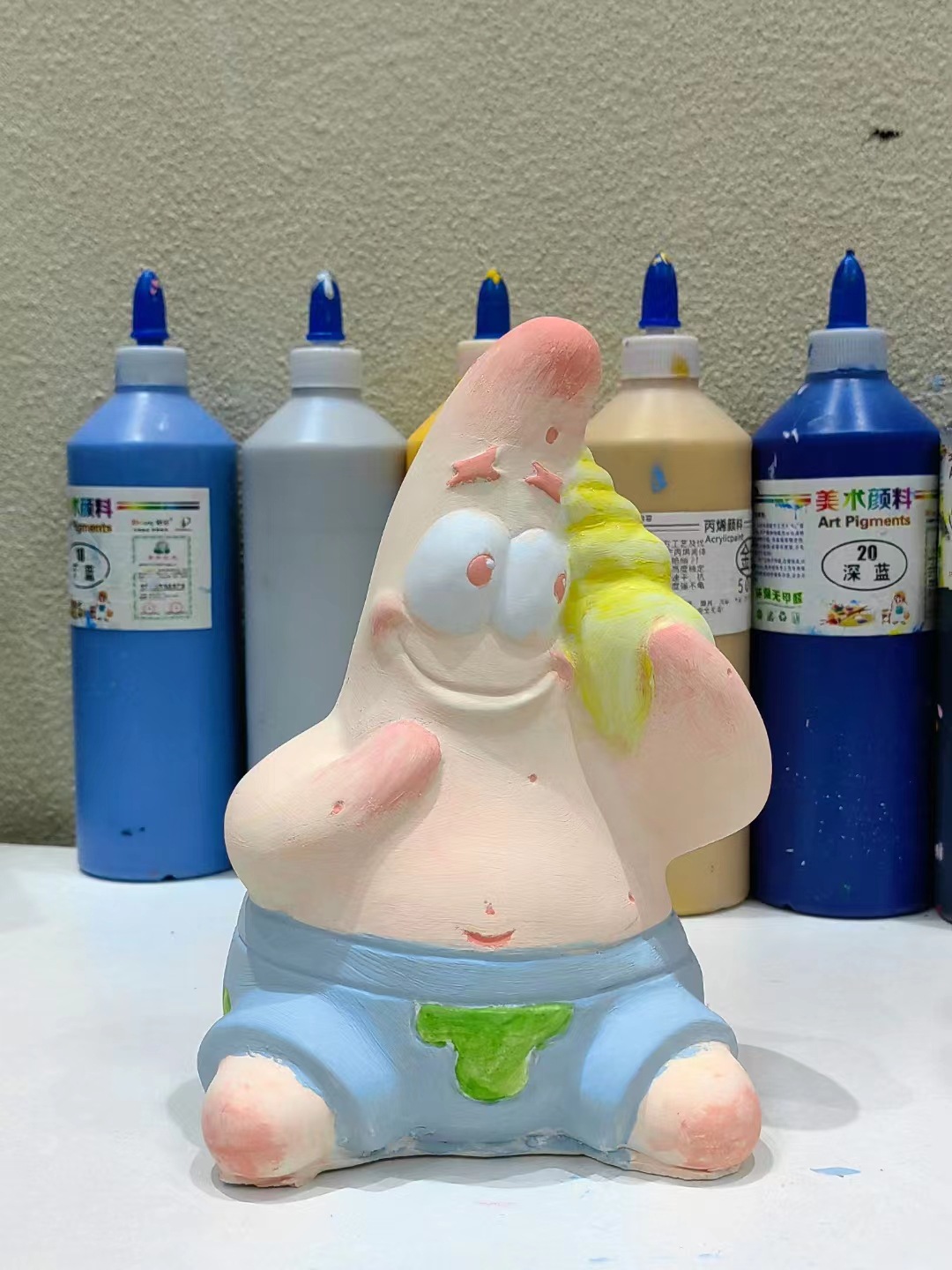 Alcancía de Yeso Grande DIY para Colorear y Pintar para Niños
