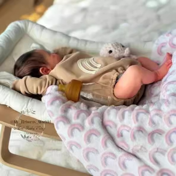 Muñeca de Bebé de Simulación 20 pulgadas Esmalte para Niños