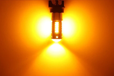 Gündüz işıqları PW24W 4014 30SMD LED Turn - yellow-light