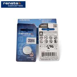 原装瑞士RENATA 高容量 CR2016汽车钥匙电池 纽扣电池体重计 手表