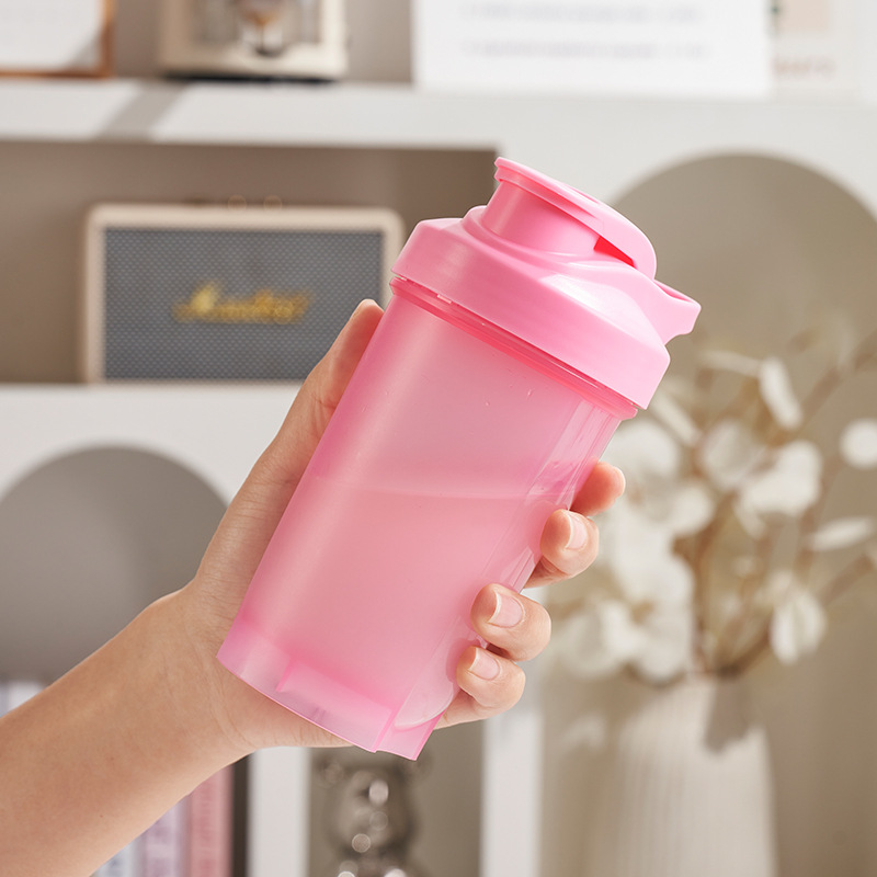 Cross-border 350ml portátil deportivo taza de bebida directa acondicionamiento físico hidratación de proteínas en polvo shaker taza batida de mezcla