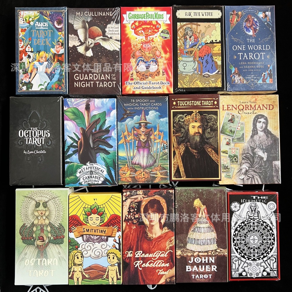 Alice Tarot Kartları — İngilis Dilli Fal Dəsti