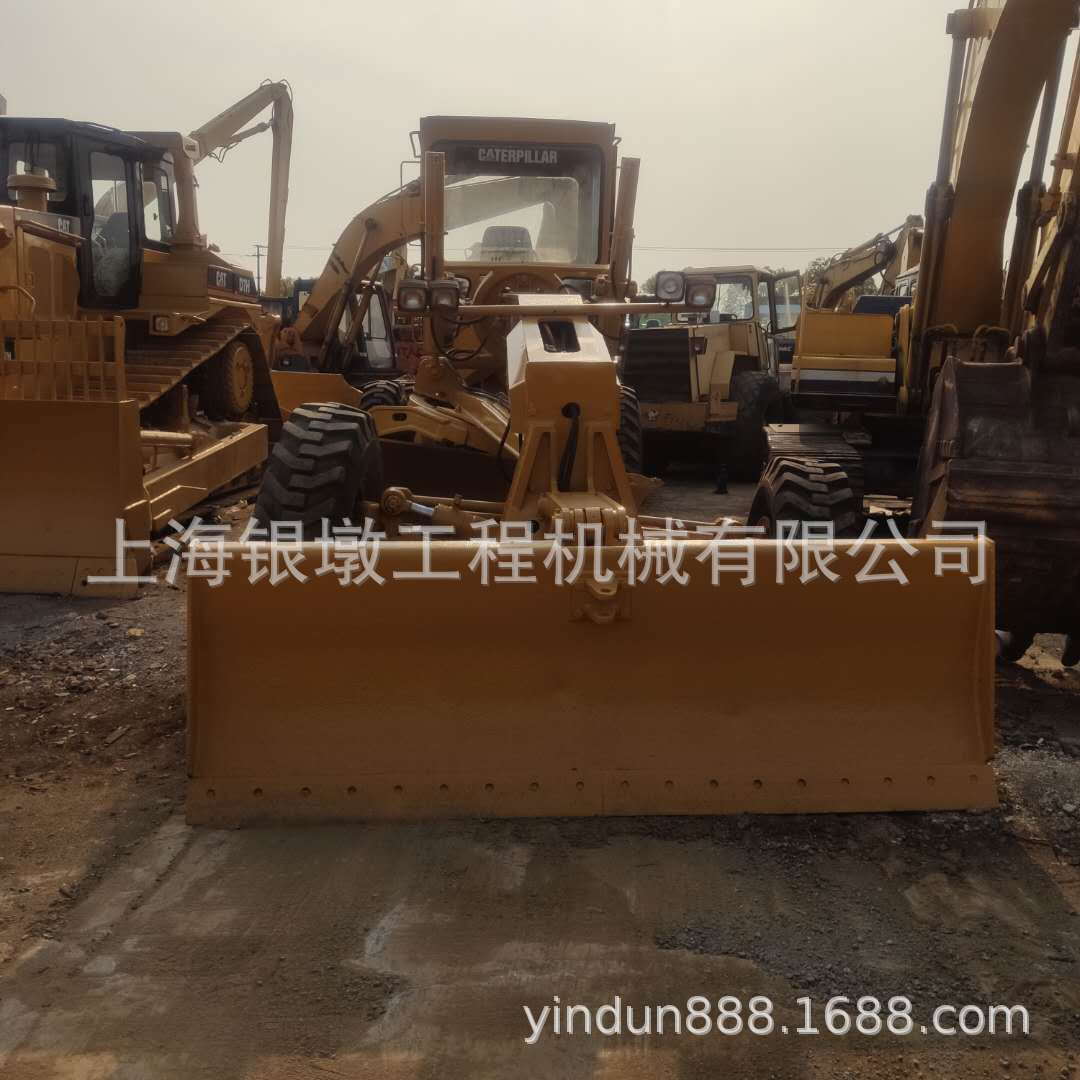 二手140H卡特平地机caterpillar 带推刀 松土器