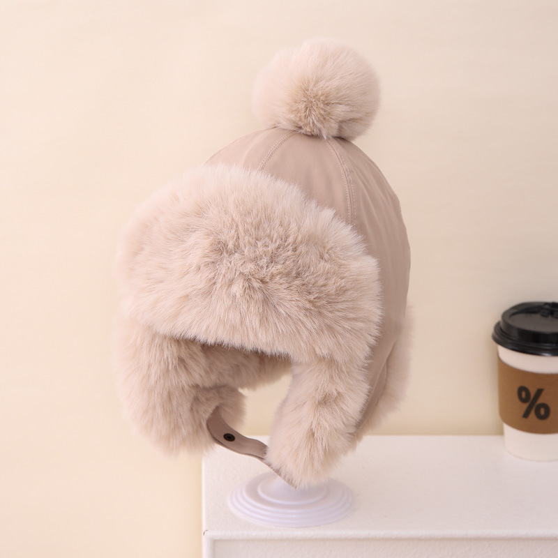 Sombreros para niños otoño y invierno para niños, gorras de tormenta gruesas, caliente, a prueba de viento, niñas, protección de oídos para niños mayores, frío y terciopelo, noreste