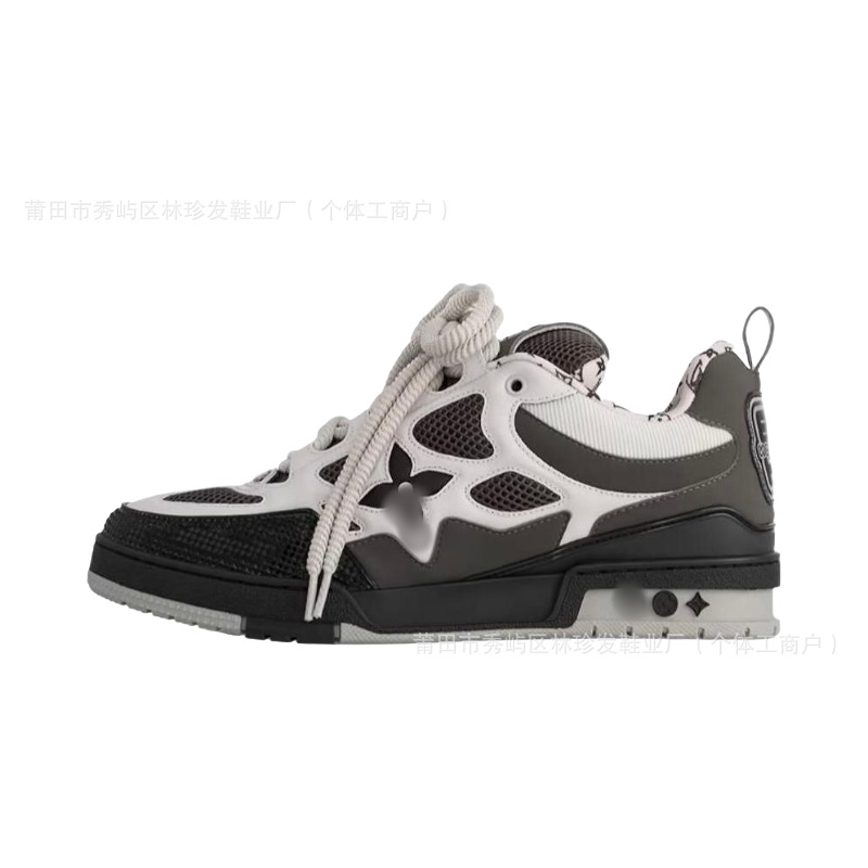 Zapatos de entrenador de burro, zapatos de suela gruesa, zapatos de pareja transpirables, zapatos de skate para hombres, zapatos deportivos para hombres y mujeres.