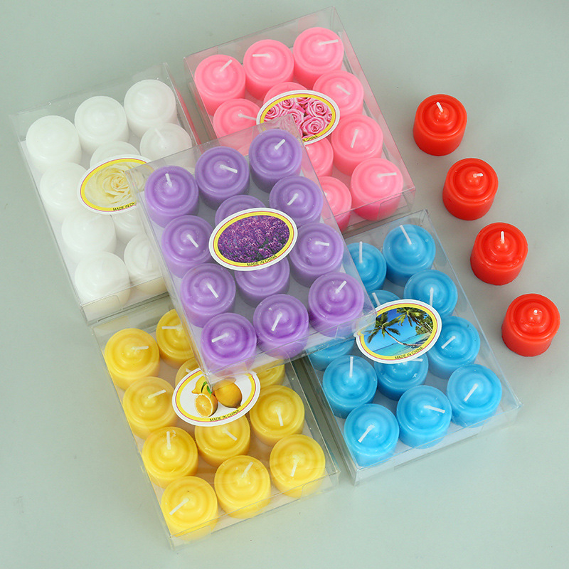 メーカーはアロマキャンドルを生産しています。|undefined