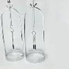 Silver-Silver U-shaped clip