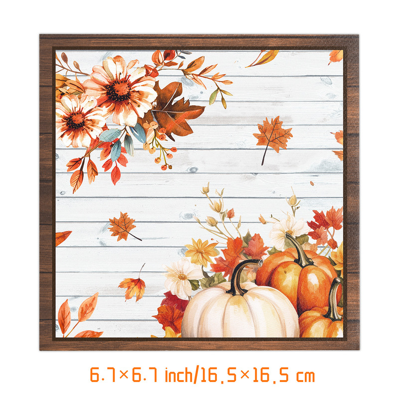 [ready Stock] Cross-border Thanksgiving Autumn Pumpkin Festival Children's Birthday Party Napkin