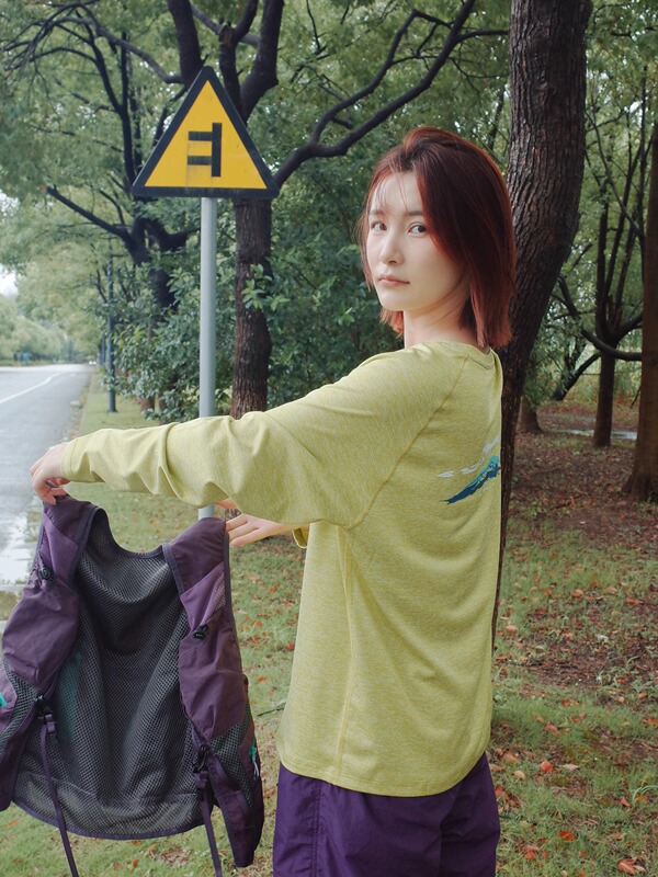 Spring and Summer Outdoor Mountain-Style Moisture-Wicking Breathable Long-Sleeved Women's Summer Sun Protection Sports Cycling Clothing Lightweight Quick-Drying T-Shirt Spring and Summer Outdoor Mountain-Style Moisture-Wicking Breathable Long-Sleeved Women's Summer Sun Protection Sports Cycling Clothing Lightweight Quick-Drying T-Shirt