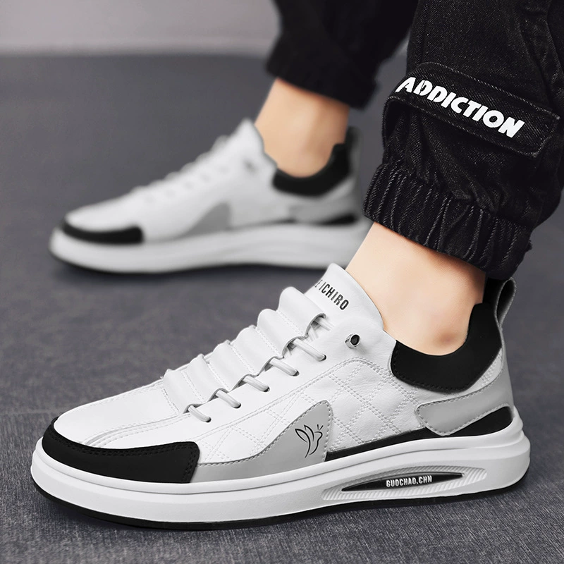 Footwear, universal sneakers, fashionable trend case, shoes for leather shoes, new collection