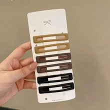 韩版简约bb夹发卡夹子头饰一字夹发夹侧边夹固定碎发刘海卡子发饰