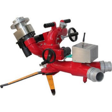 防爆型PSKDY移动式电控消防水炮 电动遥控消防泡沫炮