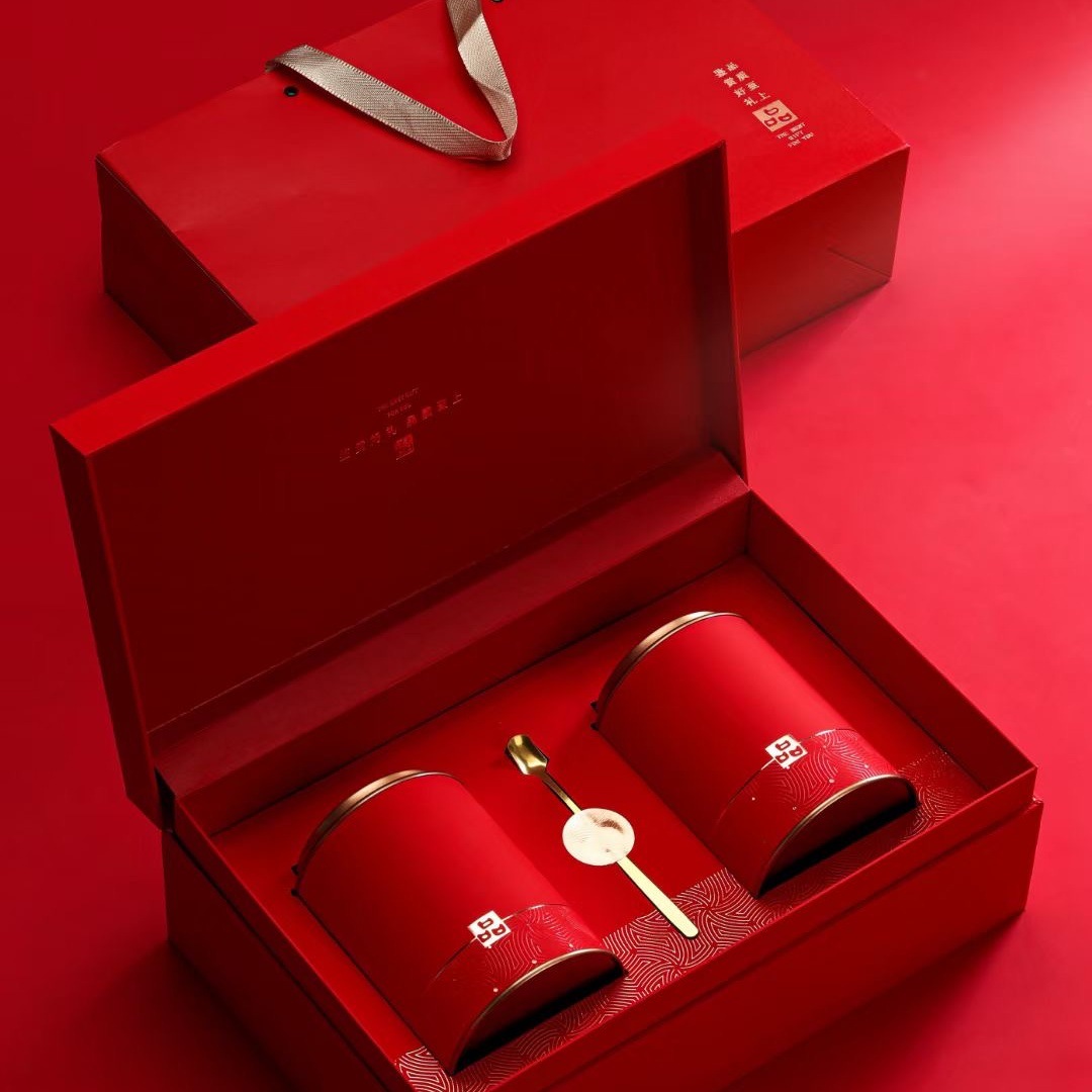 通用茶叶罐创意半斤礼盒马口铁罐红茶绿茶白茶毛尖普洱包装盒批发