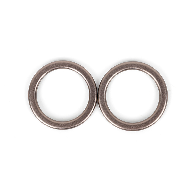 Anillo en O Plano de Aleación de Aluminio de 25mm para Arneses de Mascotas y Bolsos