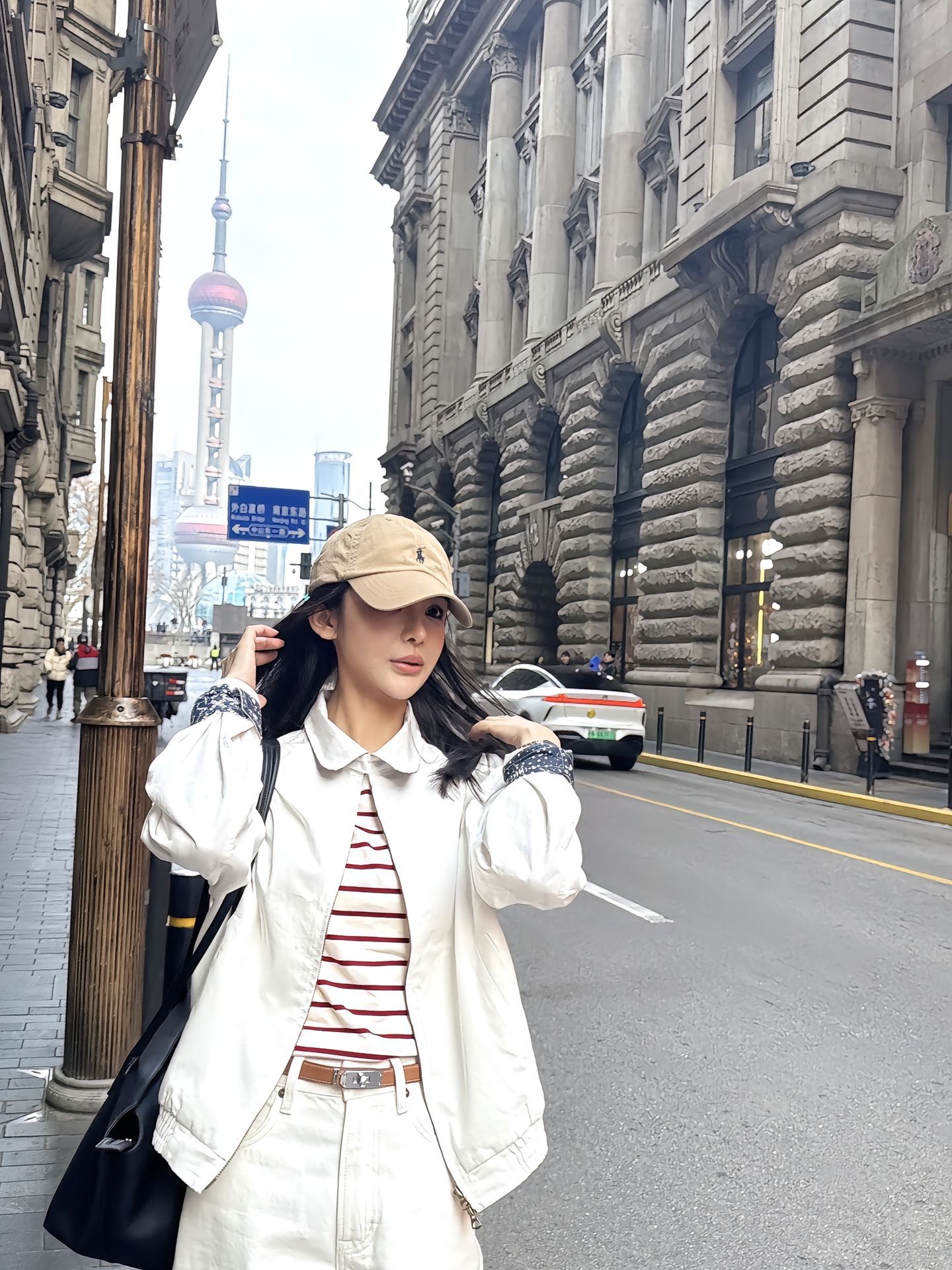 Nanyou High-End Old Money Style Pony Embroidery Patchwork Short Jacket for Women 2025 Spring and Autumn New Ralph-Style Jacket with Turn-Down Collar