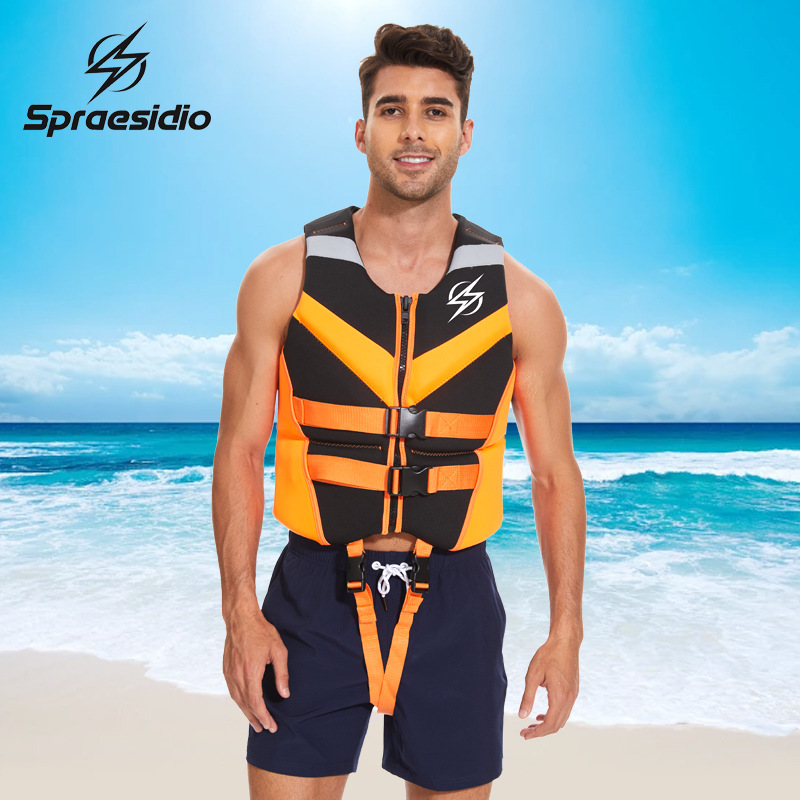 成人救生衣专业远洋渔船用水上运动背心救援马甲大浮力衣批发急救