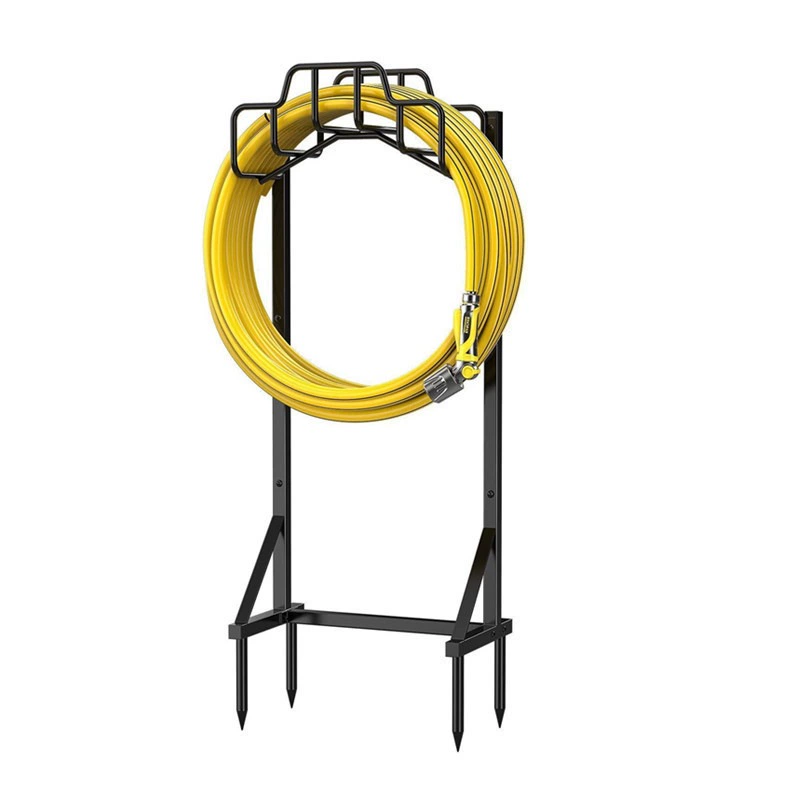 Креативный прочный открытый держатель водопровода отдельно стоящий Садовый шланг с съемным крюком сопла