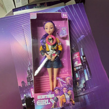 跨境K-POP猎魔女团仿真娃娃韩流露米米拉佐伊搪胶公仔女新品玩具