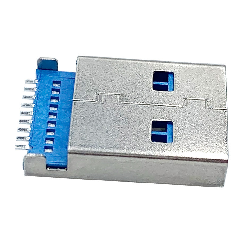 友輝達USB 3.0公沈板式ブルーコアプラグ溶接線|undefined