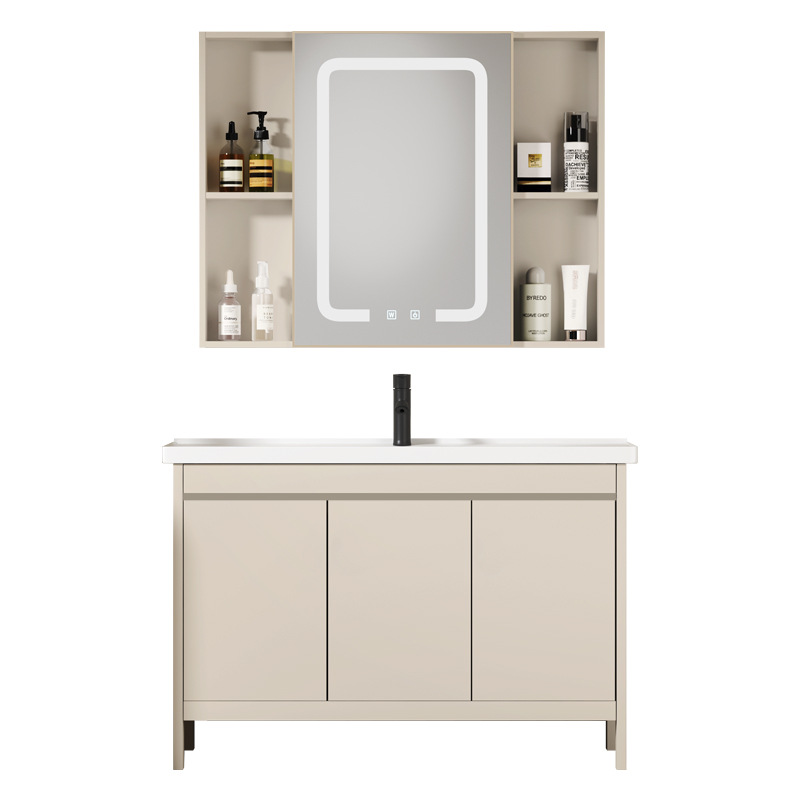 Balcón de aluminio espacio lavabo lavabo tipo piso lavabo lavabo gabinete de baño combinación lavabo cerámica integral