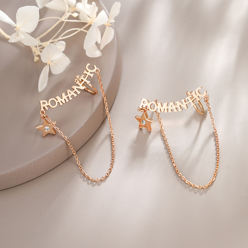 Pendientes asimétricos largos de borla – estilo coreano retro, joyería elegante para mujer