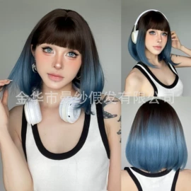 假发长卷发;长直发假发;假发短卷发