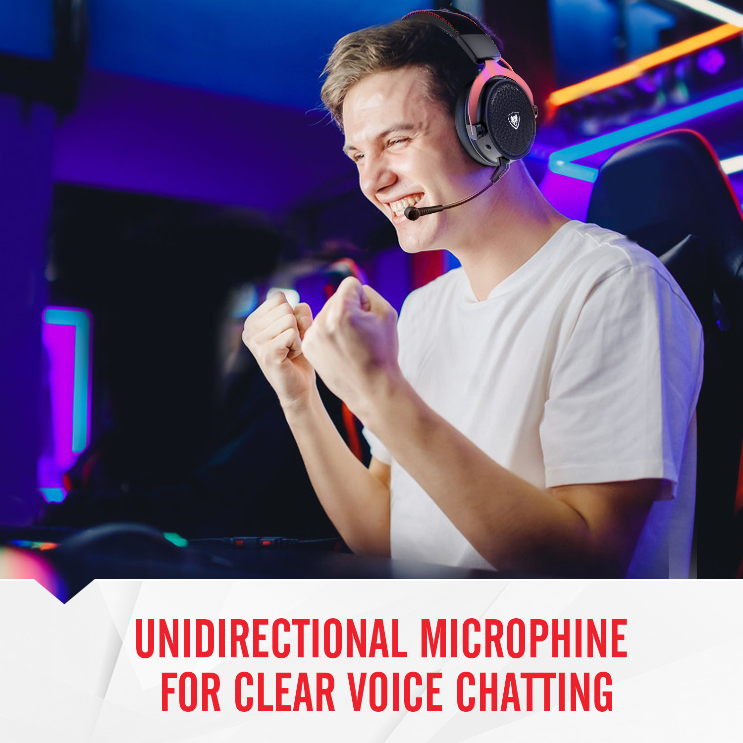 NUBWO/Langboxiang G07 Wireless Gaming Headset with Noise-Canceling Stereo Headphones 2.4G OEM