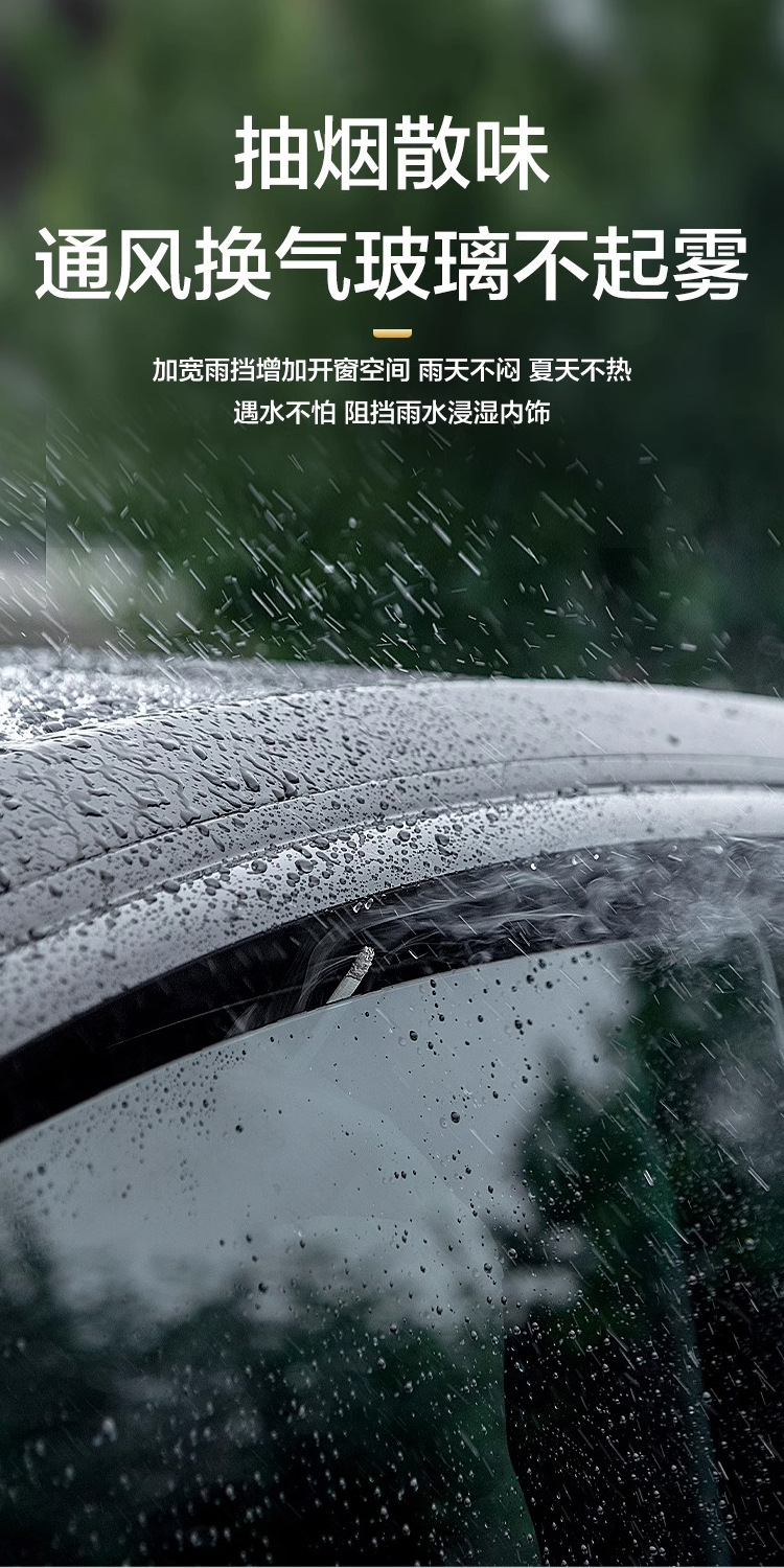 Suitable for Deep Blue S07 car window rain guards, modified exterior accessories, S07 rain guards, available for dropshipping