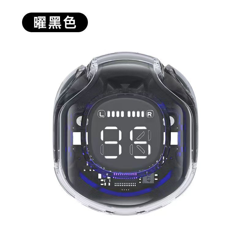 源工場透明デジタル表示bluetoothイヤホン入耳デジタル表示長長航続透明二世代騒音低減共通|undefined