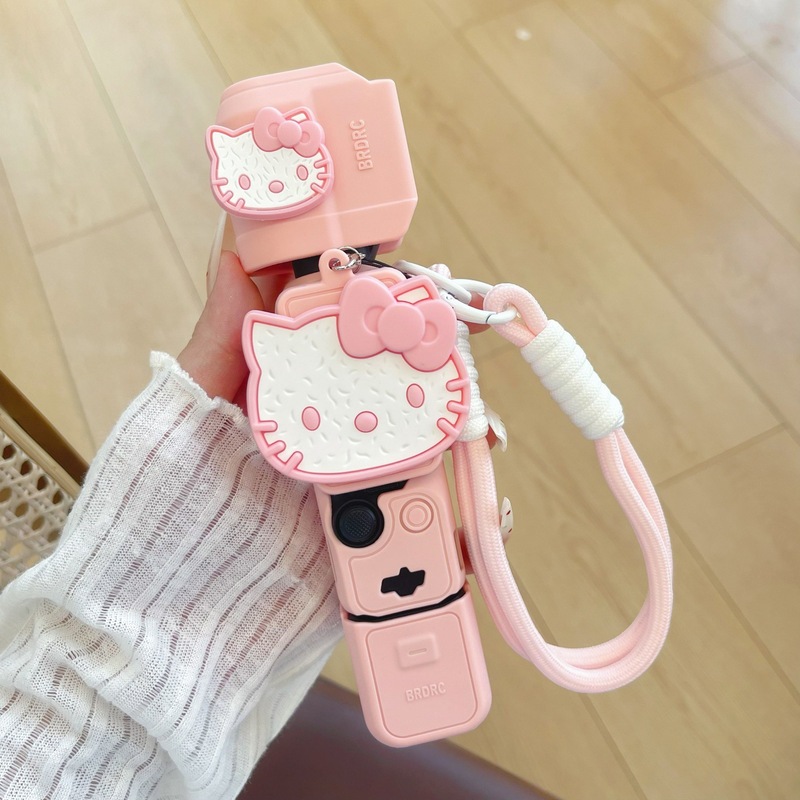 KT猫硅胶适用大疆pocket3保护套云台相机稳定支架机身保护配件女|undefined