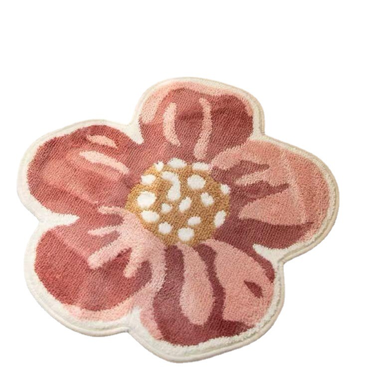 INS Nordic Internet celebridad alfombra de piso absorbente Puerta de baño alfombra antideslizante alfombra de baño alfombra de noche imitación alfombra de felpa