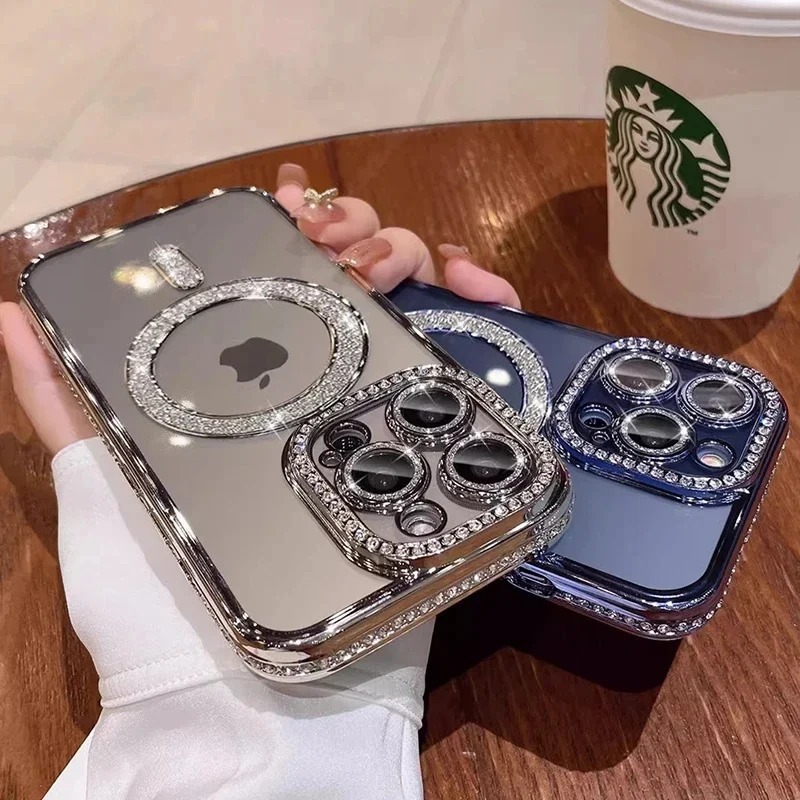 アップル16promax携帯電話ケースMagsafeマグネットiPhone15ドリル16eフラッシュレンズ11セット|undefined