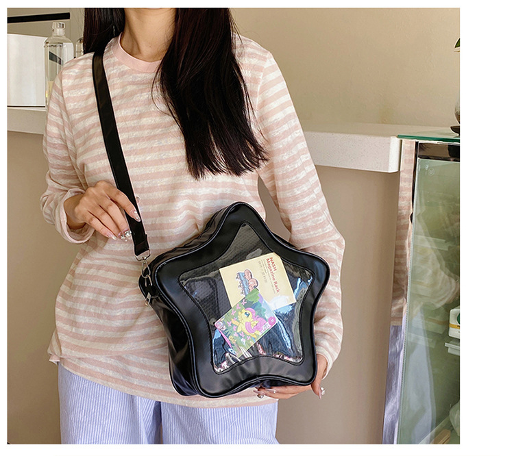 This year's popular color bags, 2025 new star bags, Japanese-style sweet single-shoulder bags, crossbody bags, women's bags, cross-border Item Picture