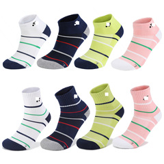 Unisex fur ball socks for men and women, medium and short tube anti-slip tennis and basketball thickened breathable towel bottom sports socks
