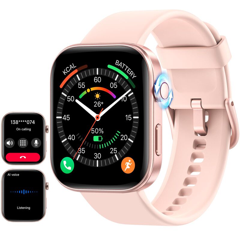 Amazon New GTX12 Smart Outdoor Sports Watch Call Answering Sleep Heart Rate Blood Pressure Health Information