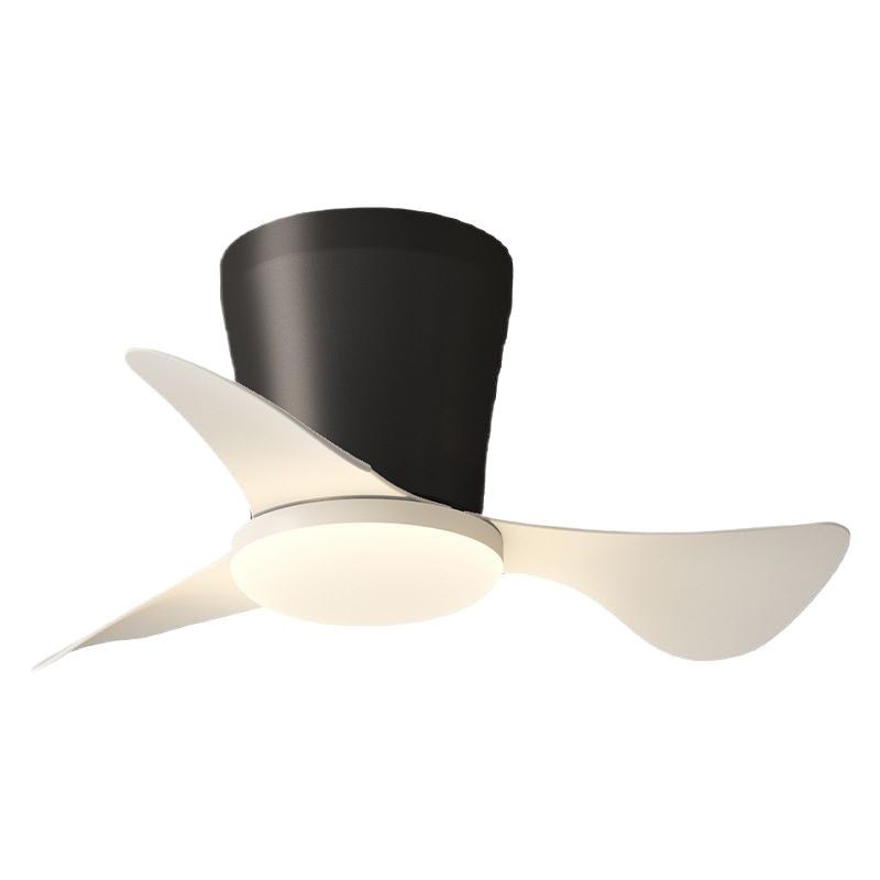 [Seleccionado cuidadosamente] Lámpara de ventilador moderno minimalista nueva lámpara de ventilador de techo pequeña silenciosa lámpara de ventilador de techo de protección ocular de espectro completo