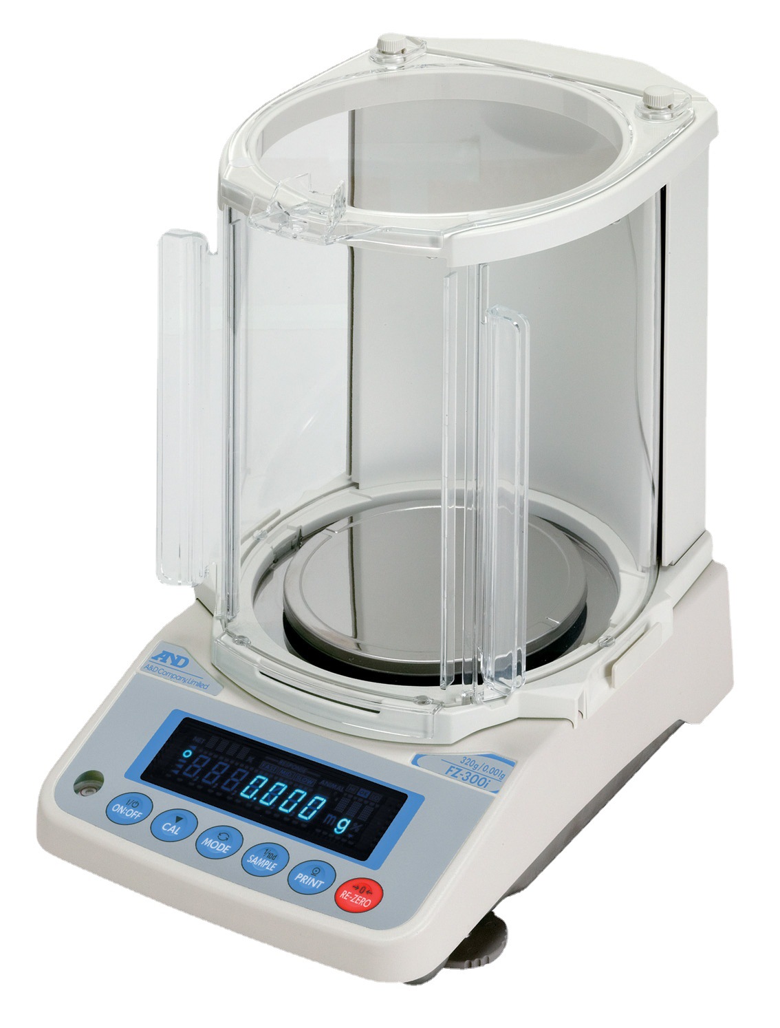 日本AND FZ-i系列精密电子天平一键自动校准，结构紧凑，功能强大
